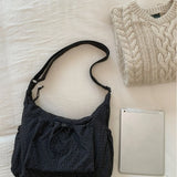 【Black Friday】Gingham Pattern Bag, Large Capacity Crossbody Shoulder Bag, Zip Closure, Casual Fashion Bag for All Seasons - image 7