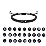 Adjustable Initial Heart Charm Bracelet - image 3