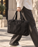 WeeNOD Black Campus Organizer Tote