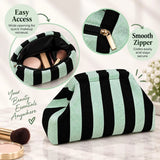 Women’s Striped Knit Cosmetic Bag - image 6