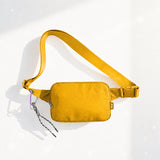 Duo 57" Adjustable Long Strap Crossbody Bag (#1140-14) - Mustard