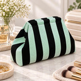 Women’s Striped Knit Cosmetic Bag - image 2