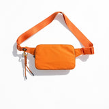 Duo 57" Adjustable Long Strap Crossbody Bag (#1140-14) - Orange
