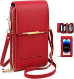 Touchscreen Phone Crossbody Wallet Bag