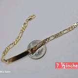 Gold-Plated Engravable ID Bracelet - image 3