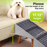 17-Inch Convertible Dog Stairs and Ramp