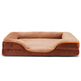 Orthopedic Memory Foam Dog Bed with Washable Cover