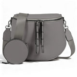 【Limited-Time Sale】CHERUBEL Women's Crossbody & Shoulder Bag - Waterproof Leather Pouch with Adjustable Strap, Large Capacity, Compact Design, Ideal for Outings & Travel, Perfect Gift, Accessories for Women, Crossbody Bags For Women