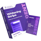 DRDENT Purple Teeth Whitening Strips - 7/21 Whitening Sessions - Safe for Enamel - Non Sensitive Teeth Whitening - Peroxide-Free