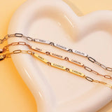Women's Engraved Multi-Name Bracelet - image 5