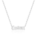 Pavé Script Personalized Name Necklace - image 16