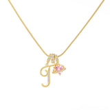 Adjustable Personalized Name Letter Necklace - image 62