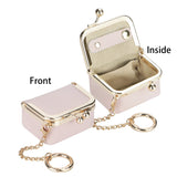 RoyalBagger Genuine Leather Mini Coin Purse - Kiss Lock Change Pouch