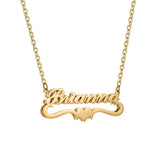 Unisex Double-Layer Heart Name Necklace - image 23