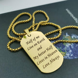 Personalized Photo and Text Dog Tag Necklace - image 22