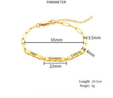 Women's Engraved Multi-Name Bracelet - image 11