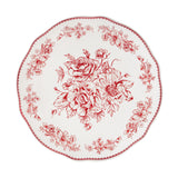 The Pioneer Woman Agatha 12-Piece Stoneware Dinnerware Set, Red