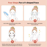 Wireless Face Massager Tool - Rechargeable Skin Care Device for Puffiness Reduction & Improved Circulation - Portable for Home & Travel - 300G Weight - 11.6x4.2x1.6 Inches Facial Roller Daily