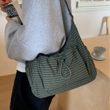 【Black Friday】Gingham Pattern Bag, Large Capacity Crossbody Shoulder Bag, Zip Closure, Casual Fashion Bag for All Seasons - image 4