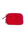 The Original Wallet (#8036-1) Nylon Zipper Wallet for Everyday Use - Red
