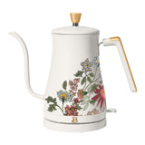 Beautiful 1-Liter Electric Gooseneck Kettle 1200 W, Hydrangea by Drew Barrymore