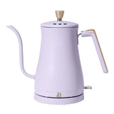 Beautiful 1-Liter Electric Gooseneck Kettle 1200 W, Hydrangea by Drew Barrymore