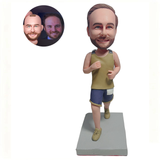 Custom Sports Bobblehead in Casual Wear | Personalized Athletic Doll
