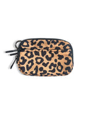 The Original Wallet (#8036-1) Nylon Zipper Wallet for Everyday Use - Tan Leopard
