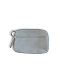 The Original Wallet (#8036-1) Nylon Zipper Wallet for Everyday Use - Light Grey