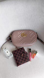 DAILY RITMO A7 Mini Binder Wallet with Zippered Coin Pouch Envelopes for Cash Stuffing, Checkerboard