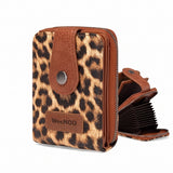 Minimalist Zip-Around Card Wallet | Compact Credit Card Holder with ID Window