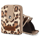 Minimalist Zip-Around Card Wallet | Compact Credit Card Holder with ID Window
