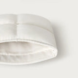 Cute Puffy Quilted Mini Wallet: Coin Purse with ID Window & Keychain