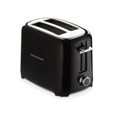 Hamilton Beach 2-Slice Toaster with Extra-Wide Slots, Toast Boost, and Removable Crumb Tray, Black