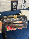 Original 50" Long Strap Crossbody Bag (0140) - Clear Black