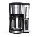 Ninja 12-Cup Programmable Coffee Brewer, 2 Brew Styles, Adjustable Warm Plate, 60oz Water Reservoir, Black/Stainless Steel, CE250