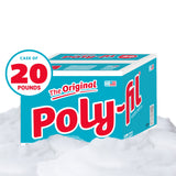 Poly-Fil Polyester Fiberfill Stuffing, 20lb Box, Bulk, by Fairfield