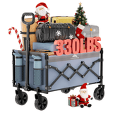 RoveStep Collapsible Wagon, 65L Capacity, 380 lb Capacity, Foldable