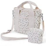 Small Quilted Floral Tote Bag