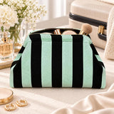 Women’s Striped Knit Cosmetic Bag - image 3