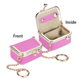 RoyalBagger Genuine Leather Mini Coin Purse - Kiss Lock Change Pouch