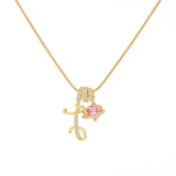 Adjustable Personalized Name Letter Necklace - image 40
