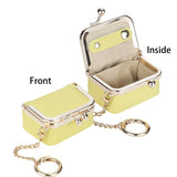 RoyalBagger Genuine Leather Mini Coin Purse - Kiss Lock Change Pouch