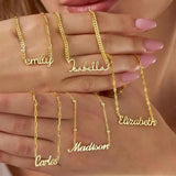 Family Multi-Name Necklace in Three Finishes - image 17
