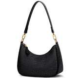 KKXIU Retro Hobo Shoulder Bag - B-Black