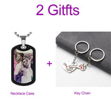 Personalized Photo and Text Dog Tag Necklace - image 13