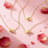 Tiny Heart A–Z Initial Necklace - image 9