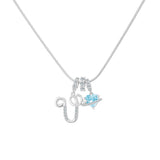 Adjustable Personalized Name Letter Necklace - image 67