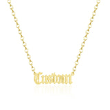 Pavé Script Personalized Name Necklace - image 10
