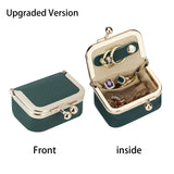 RoyalBagger Genuine Leather Mini Coin Purse - Kiss Lock Change Pouch